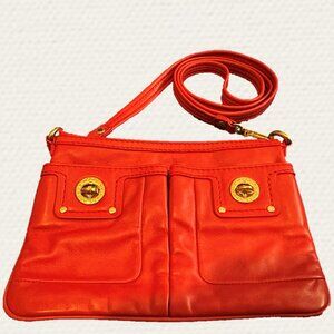 Marc by Marc Jacobs - Totally Turnlock Percy - Red Leather Crossbody Bag